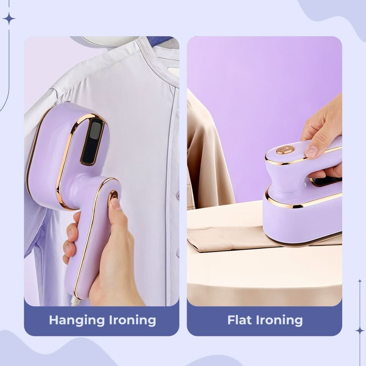 Wrinkle-Free Travel Steamer - LuxeSteam