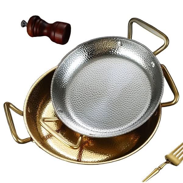 Hammered Stainless Steel Cooking Pot - CulinaryCraft