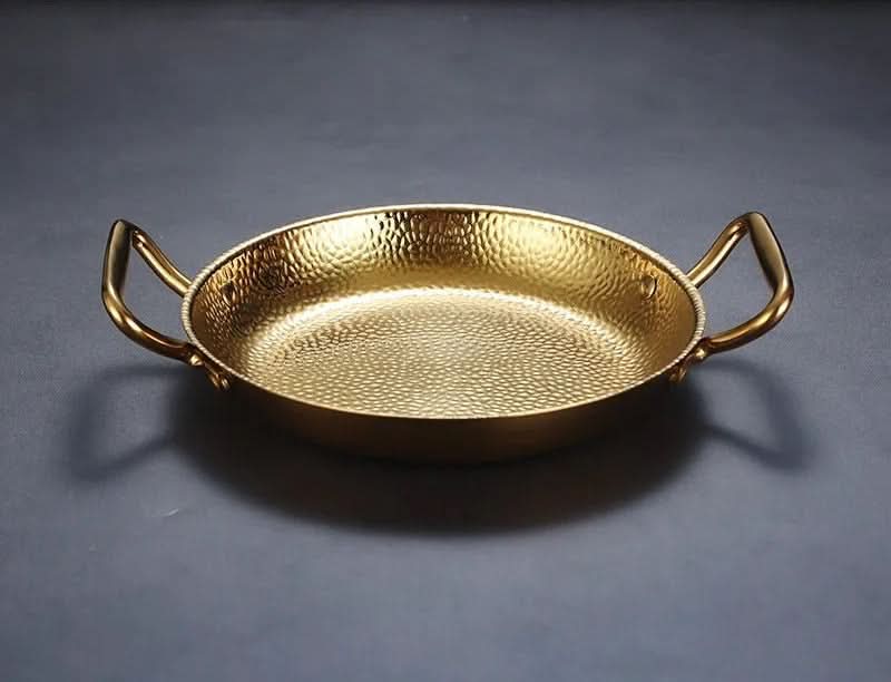 Hammered Stainless Steel Cooking Pot - CulinaryCraft