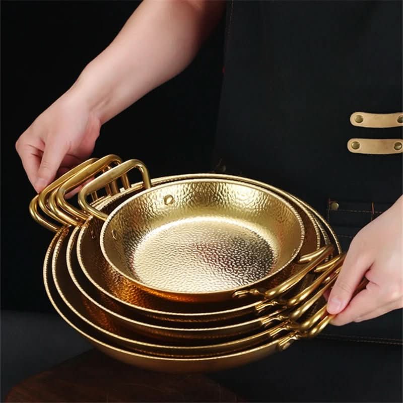 Hammered Stainless Steel Cooking Pot - CulinaryCraft