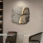 Sandstone Wall Clock - AuraCraft Modern Design