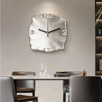 Sandstone Wall Clock - AuraCraft Modern Design