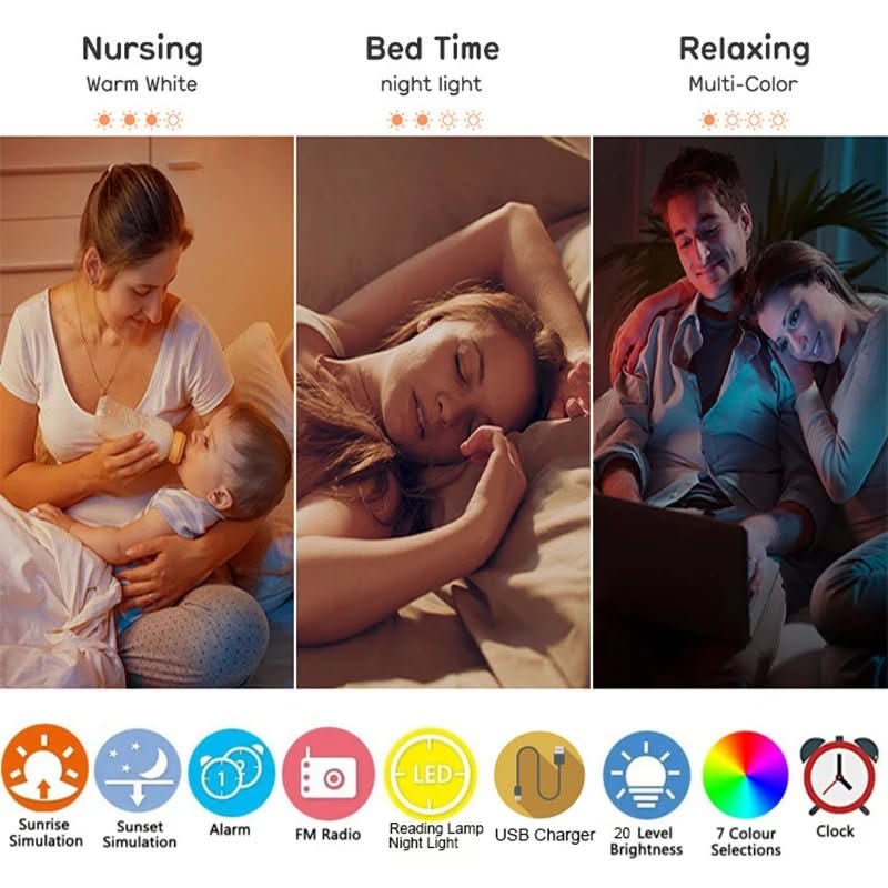 Sunrise Alarm Clock - LuminaRise