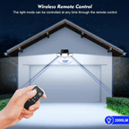Solar-Powered LED Security Light - LuminaGuard