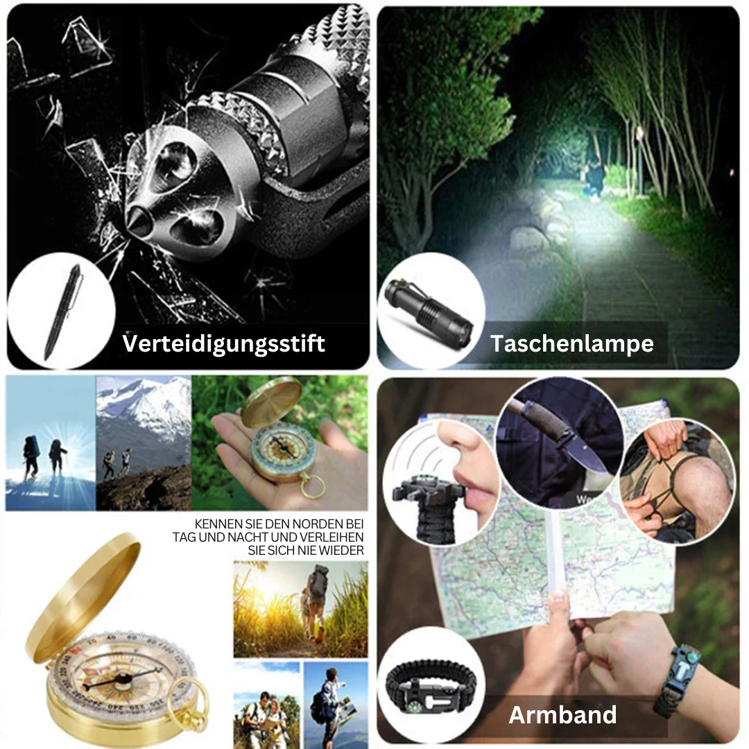 Survival Kit 38-in-1 Essentials - AdventurePro