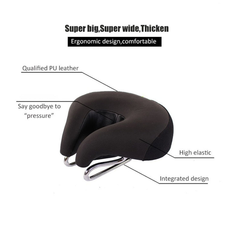 Noseless Bicycle Saddle - ComfortRide Elite
