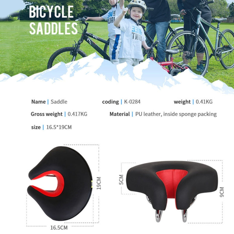 Noseless Bicycle Saddle - ComfortRide Elite