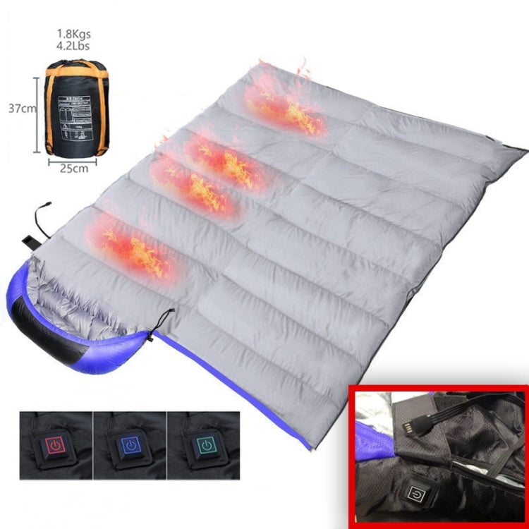 Heated Sleeping Bag with 3 Settings - CozyNest