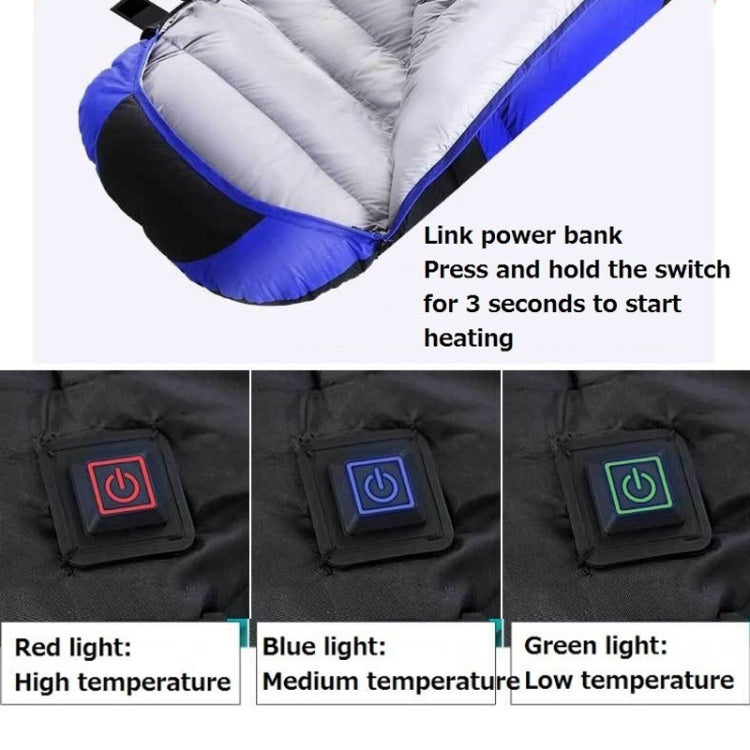 Heated Sleeping Bag with 3 Settings - CozyNest
