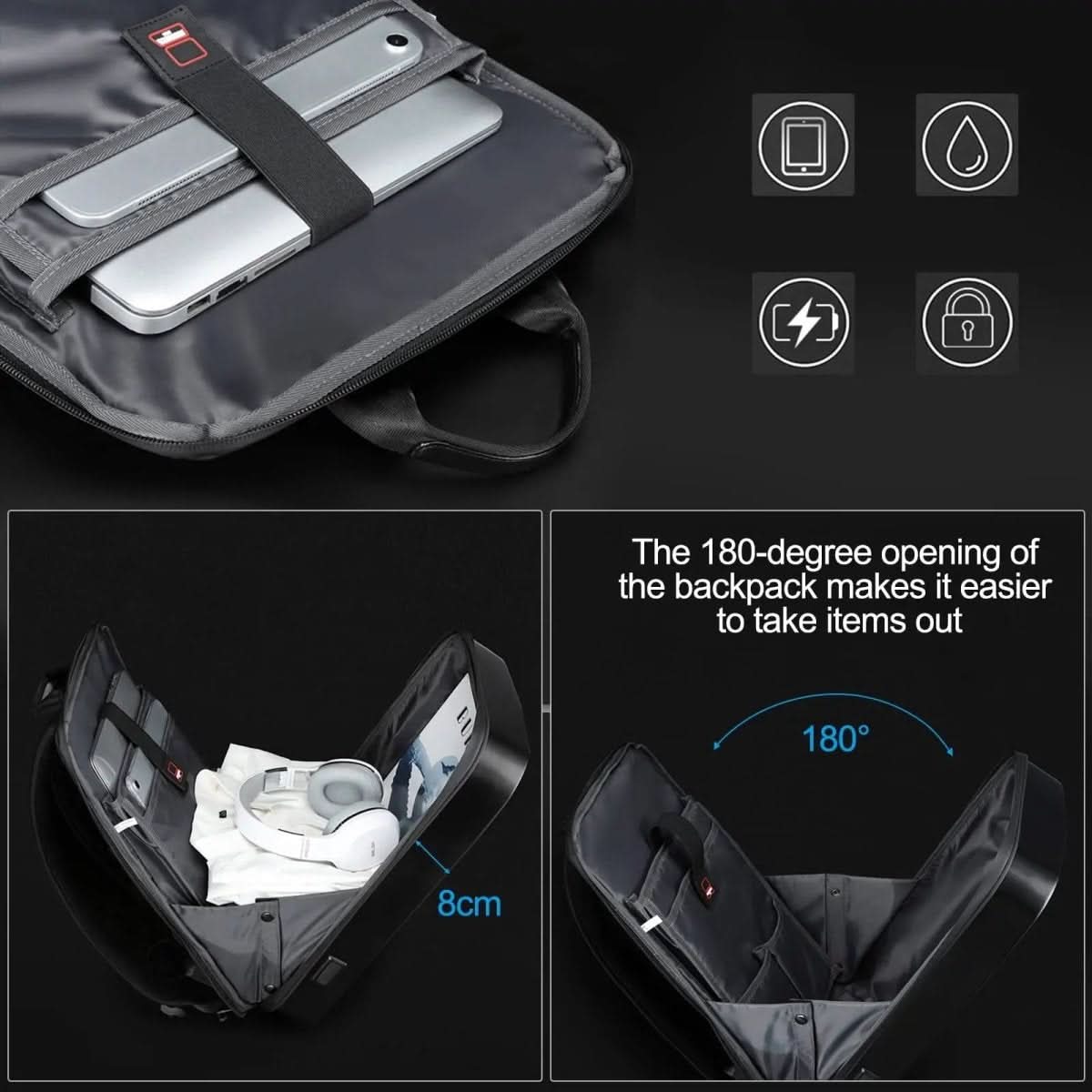 Tech Protection Backpack - SecureTech Essentials