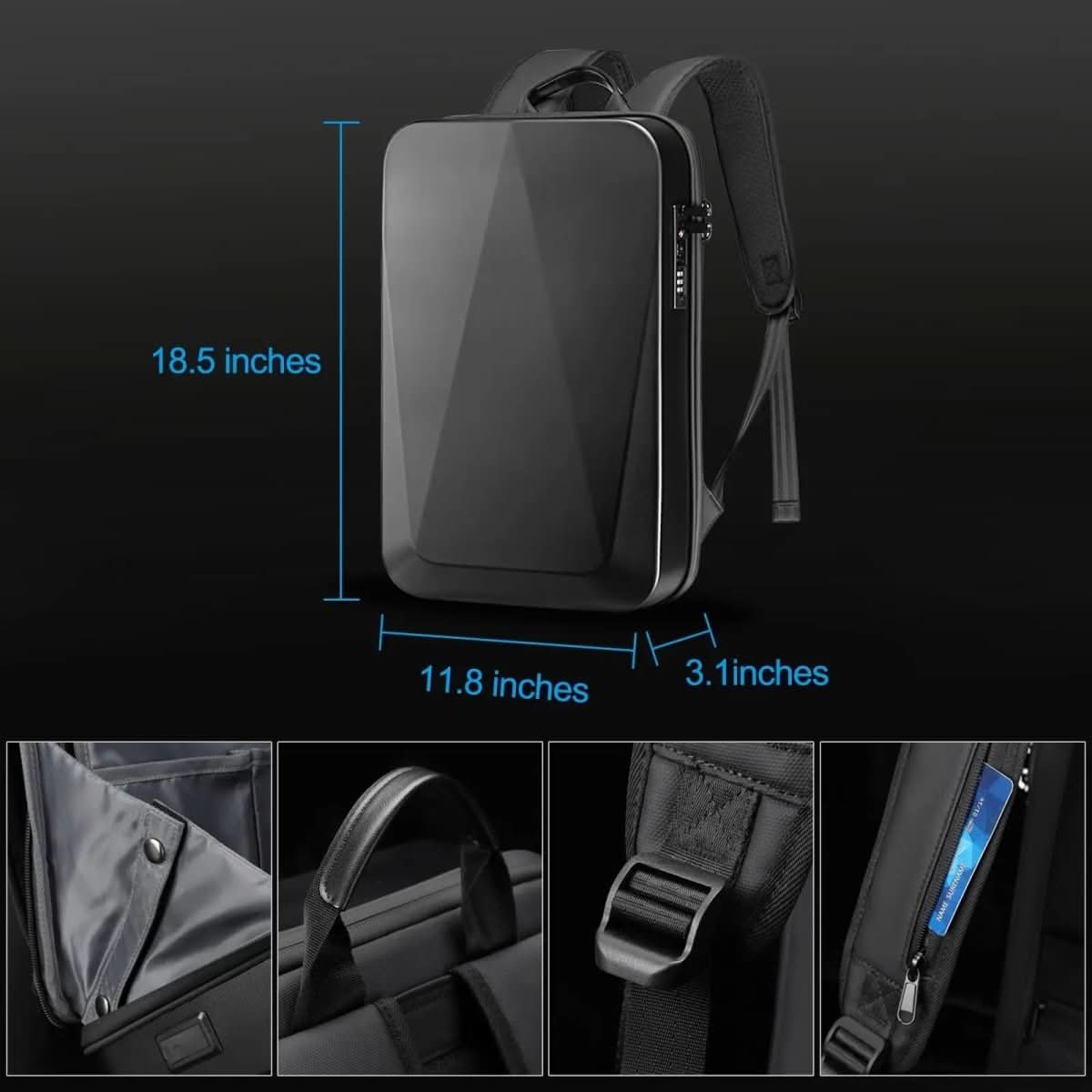 Tech Protection Backpack - SecureTech Essentials