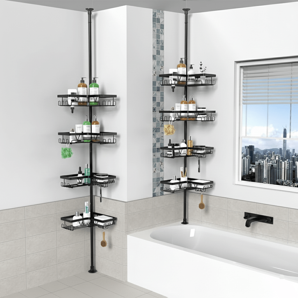 Rust-Resistant Ceiling Shelf - LuxeHome Essentials
