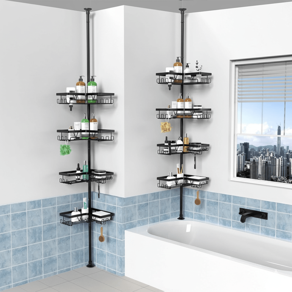 Rust-Resistant Ceiling Shelf - LuxeHome Essentials