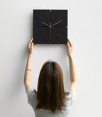 Silent Minimalist Wall Clock - LuxeTime Designs