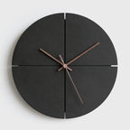 Silent Minimalist Wall Clock - LuxeTime Designs