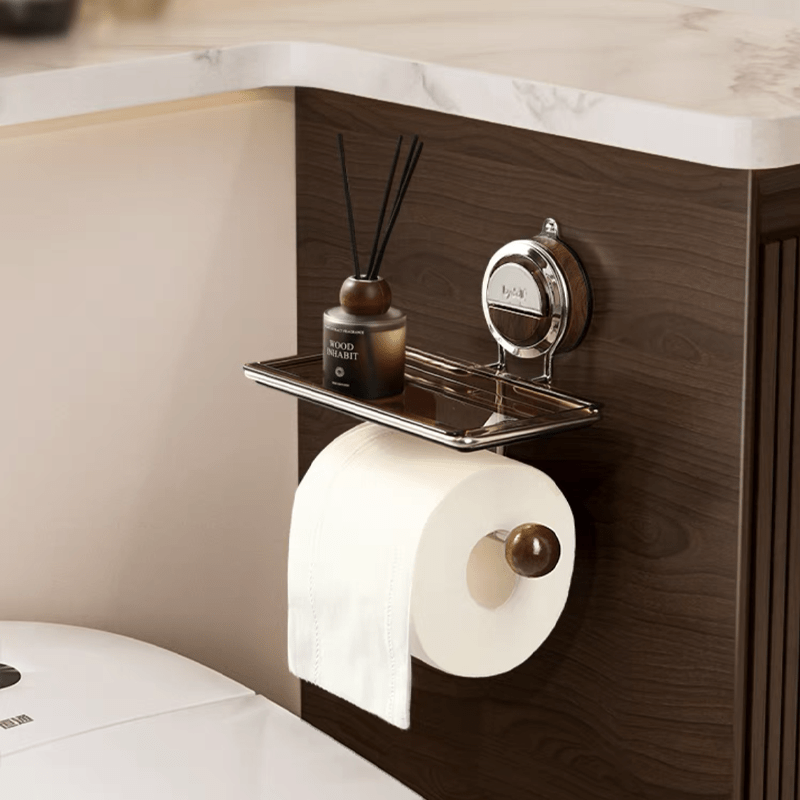 Stainless Steel Toilet Paper Holder - LuxeHome Essentials