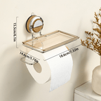 Stainless Steel Toilet Paper Holder - LuxeHome Essentials