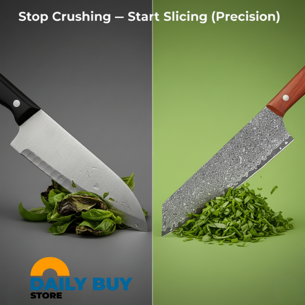 Razor-Sharp Santoku Chef Knife - CulinaryEdge