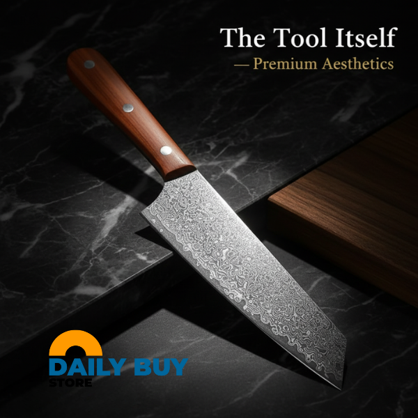 Razor-Sharp Santoku Chef Knife - CulinaryEdge
