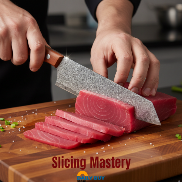 Razor-Sharp Santoku Chef Knife - CulinaryEdge