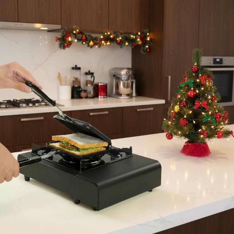 Non-Stick Sandwich Pan - CulinaryCrafts Aluminum Alloy 35x15 cm