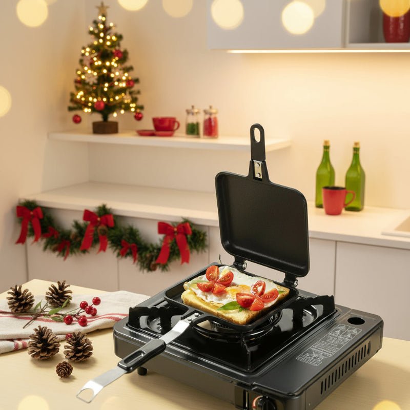 Non-Stick Sandwich Pan - CulinaryCrafts Aluminum Alloy 35x15 cm