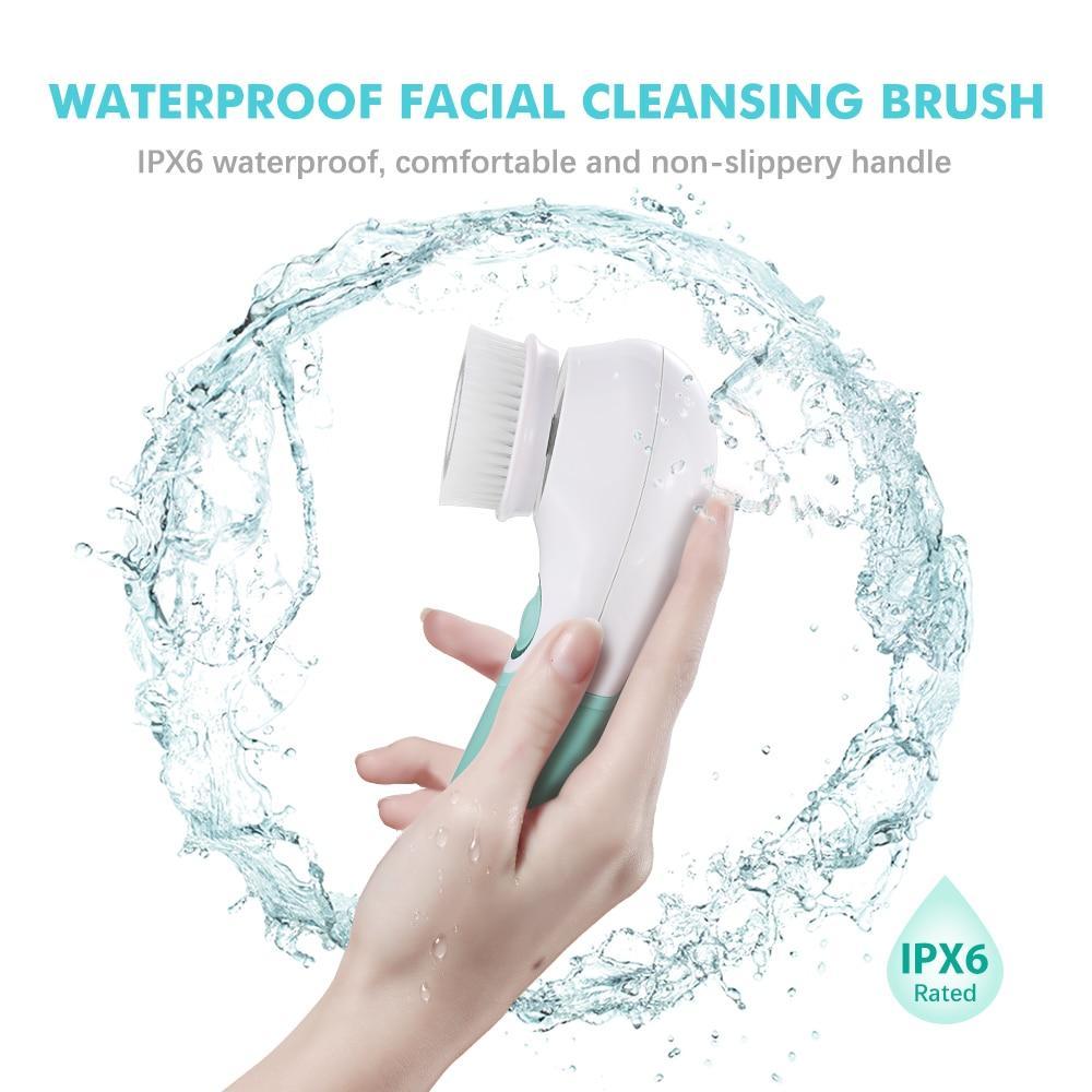 Deep Cleansing Facial Brush Set - LuxeGlow