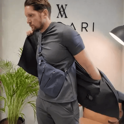 Anti-theft Crossbody Bag with RFID Protection - SecureCarry
