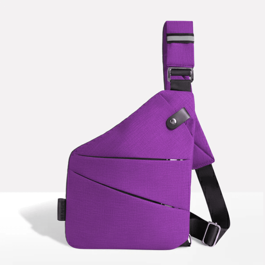 Anti-theft Crossbody Bag with RFID Protection - SecureCarry