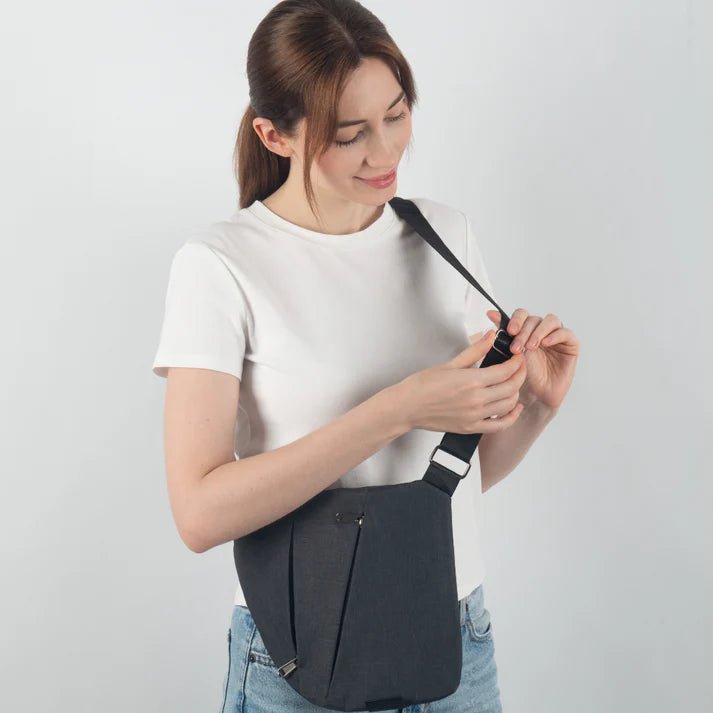 Anti-theft Crossbody Bag with RFID Protection - SecureCarry