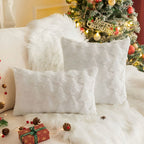 Cozy Christmas Tree Pillow Cover - LuxeNest