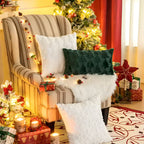 Cozy Christmas Tree Pillow Cover - LuxeNest