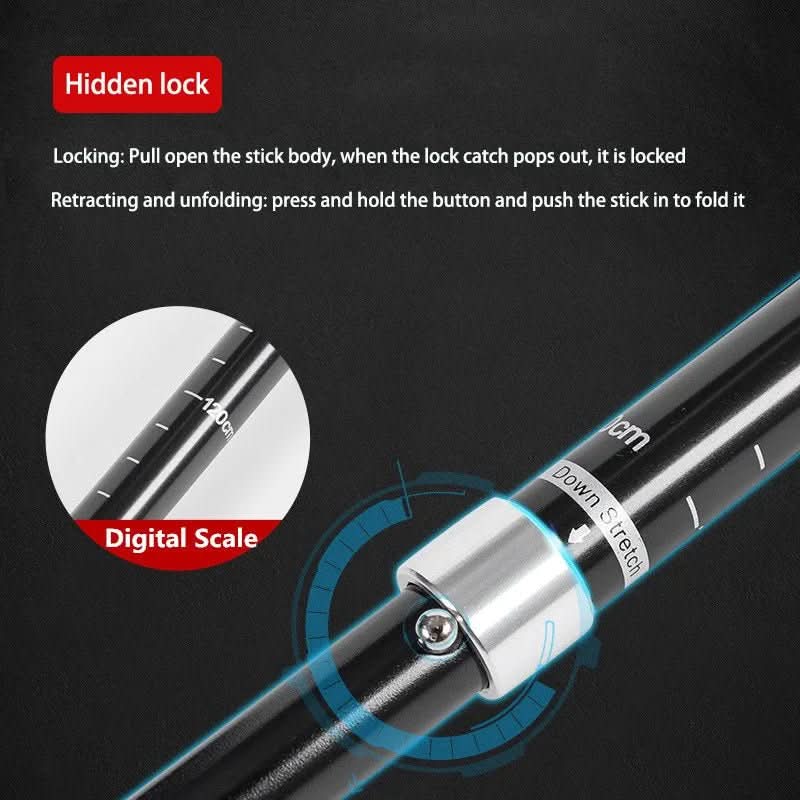 Ultralight Trekking Poles - SummitGear for Secure Grip