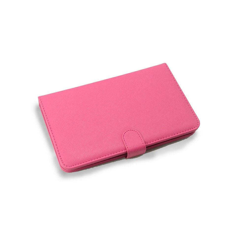 Leather Tablet Case with Keyboard Stand - LuxeTech