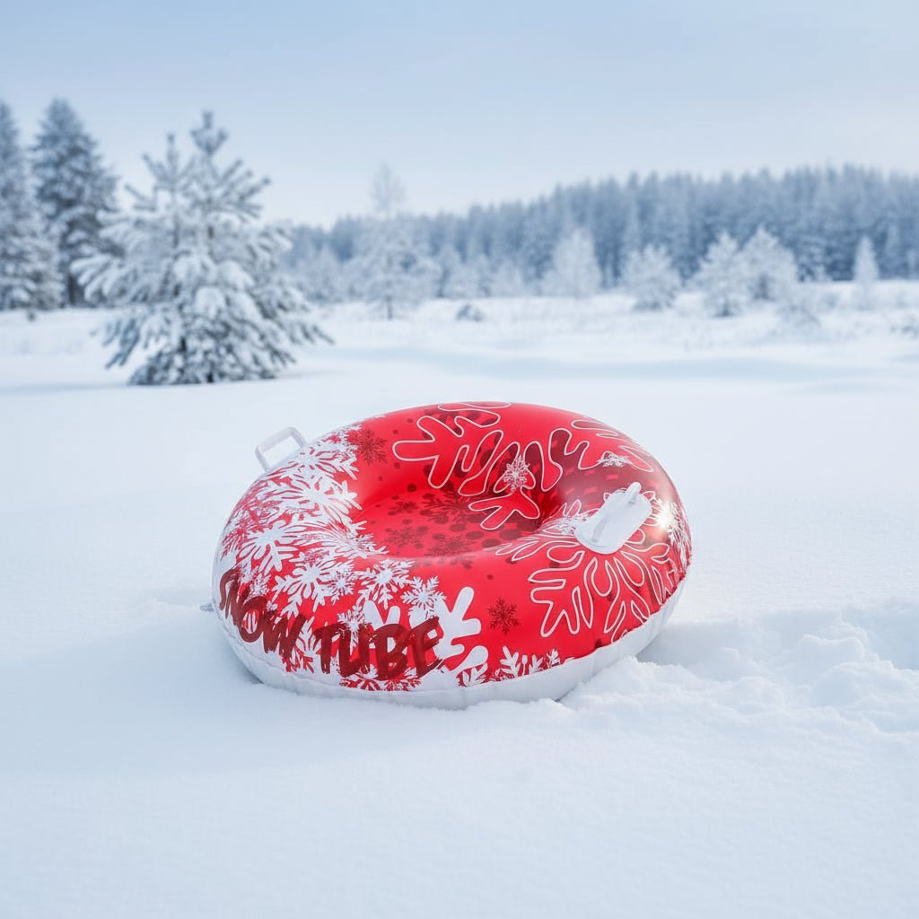 Snow Tube - FrostWave Inflatable for Ultimate Winter Thrills