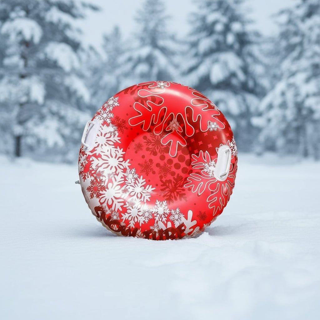 Snow Tube - FrostWave Inflatable for Ultimate Winter Thrills