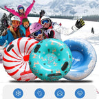 Snow Tube - FrostWave Inflatable for Ultimate Winter Thrills