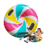 Snow Tube - FrostWave Inflatable for Ultimate Winter Thrills