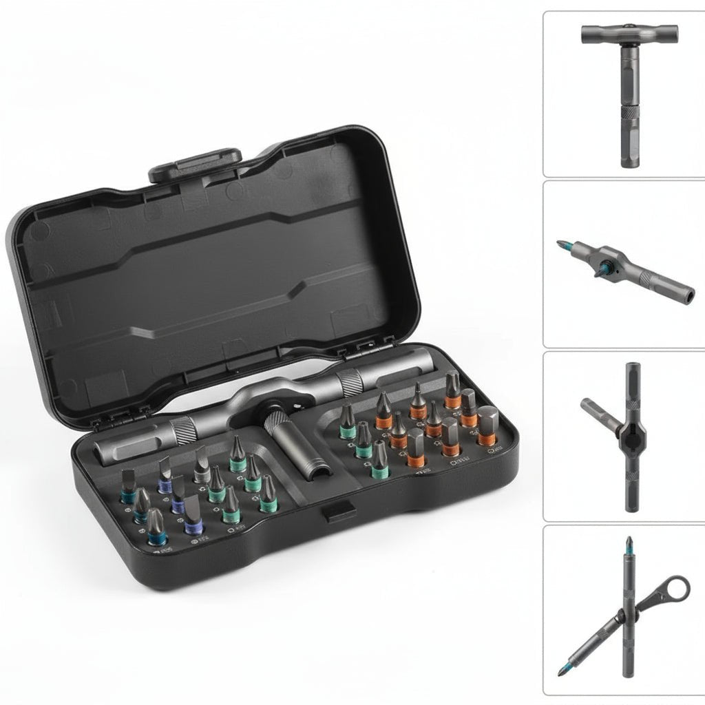 Magnetic Multi-Screwdriver Set - TechPro Essentials