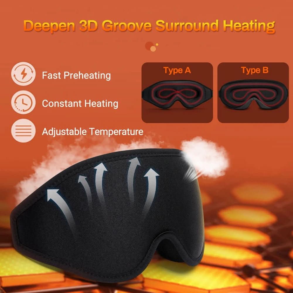 Thermal Eye Mask - Luxora with Far Infrared Heat Therapy