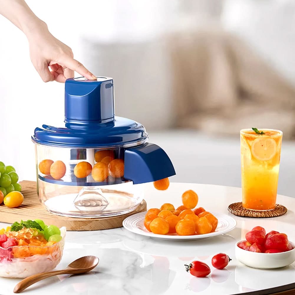 Fruit Peeler - PureSlice Electric Peeler for Grapes & Tomatoes