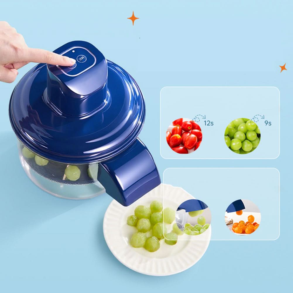 Fruit Peeler - PureSlice Electric Peeler for Grapes & Tomatoes