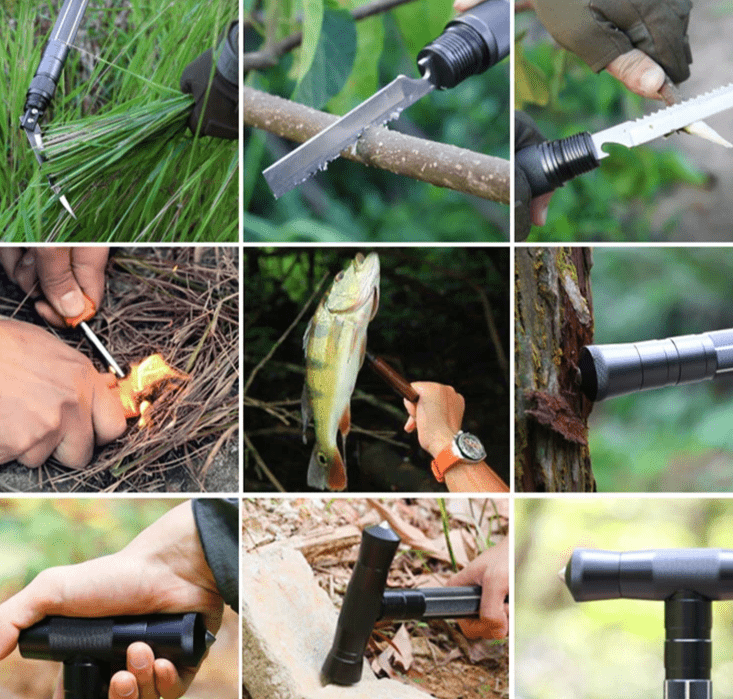 Trekking Pole - SummitGear with Adjustable Length & Tools