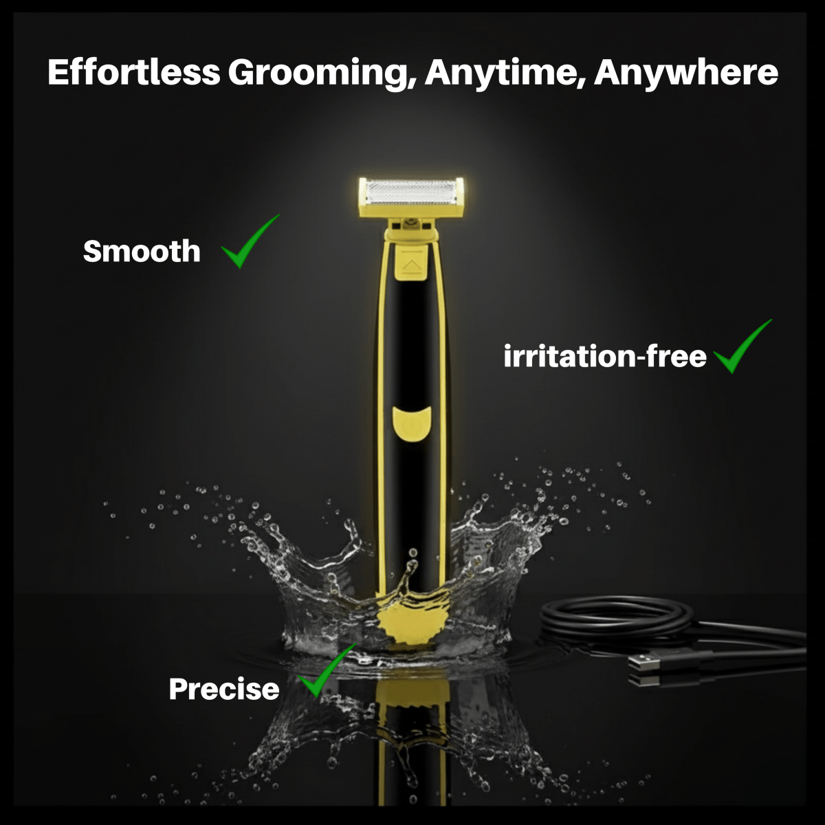 SmoothShave Pro – Luxe Wet & Dry Shaver for Gentle Skin Care