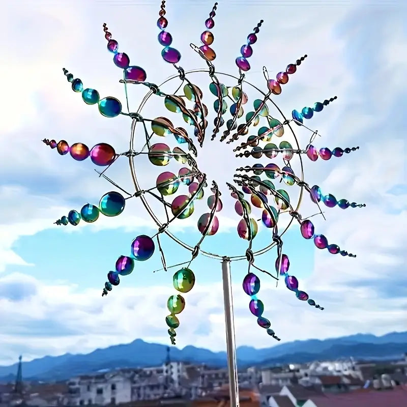 Whirling Wind Spinner - Luminous Garden Décor