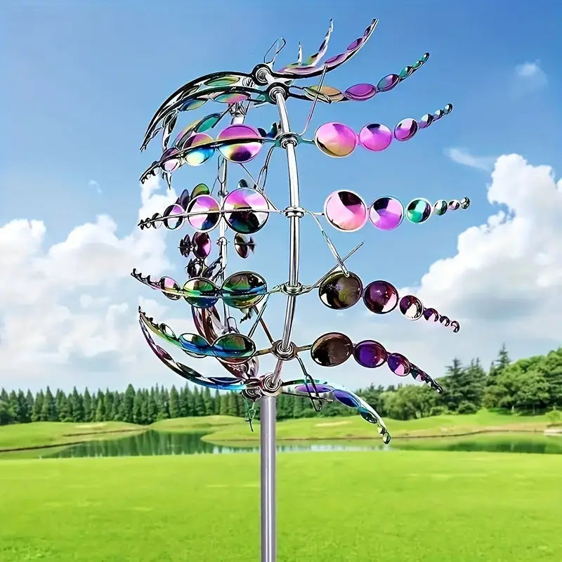 Whirling Wind Spinner - Luminous Garden Décor
