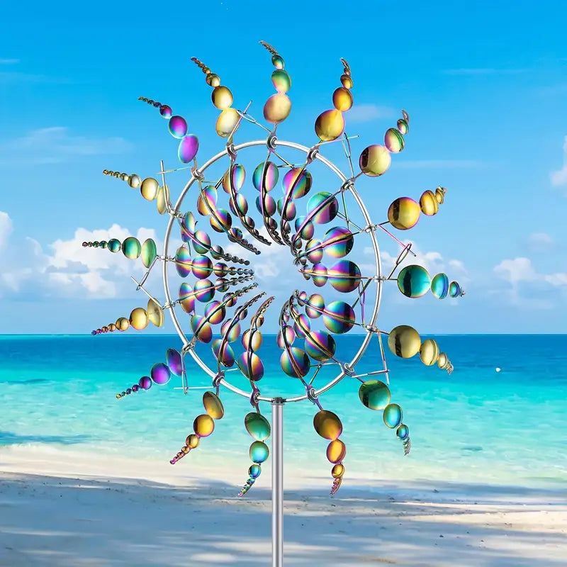 Whirling Wind Spinner - Luminous Garden Décor