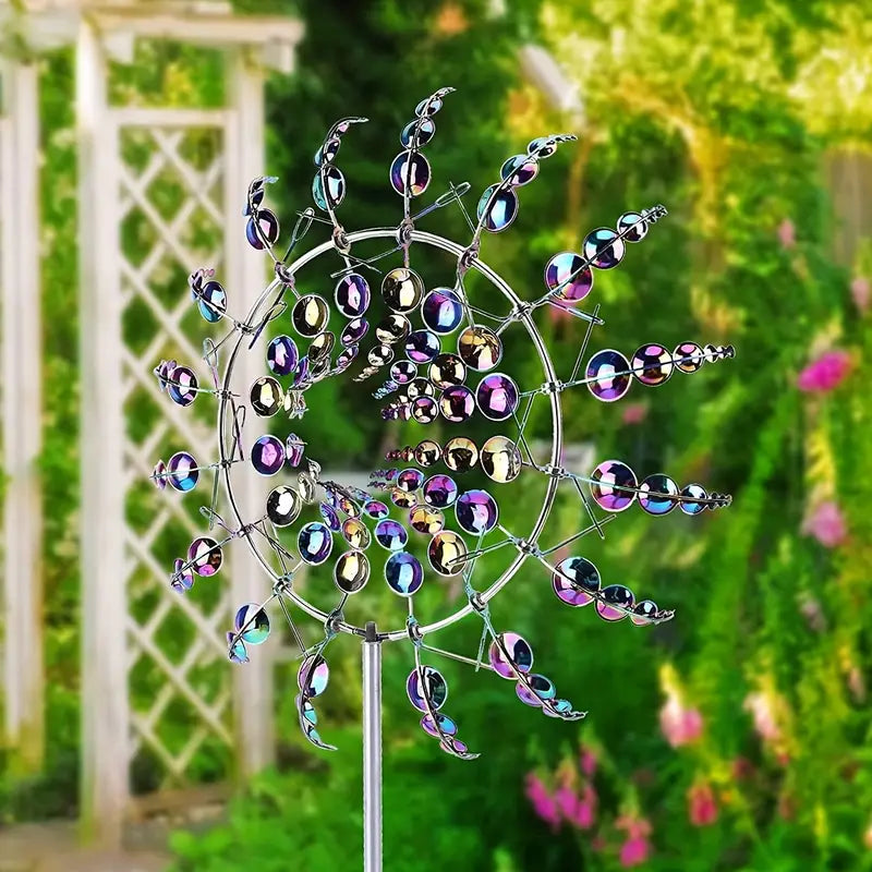Whirling Wind Spinner - Luminous Garden Décor