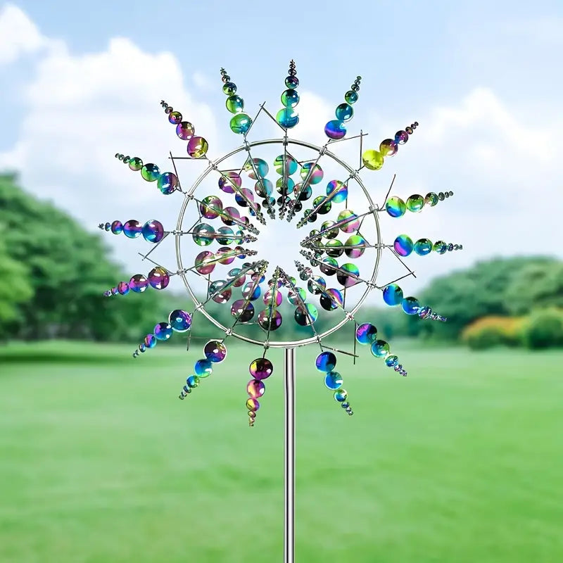 Whirling Wind Spinner - Luminous Garden Décor