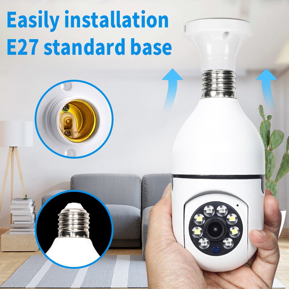 Smart Bulb Camera - LuminaGuard